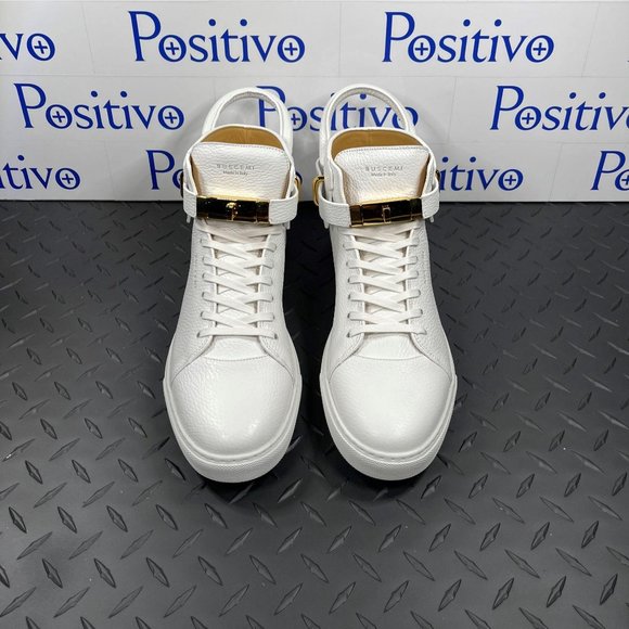 Buscemi White High-Top Sneakers - Picture 3 of 6